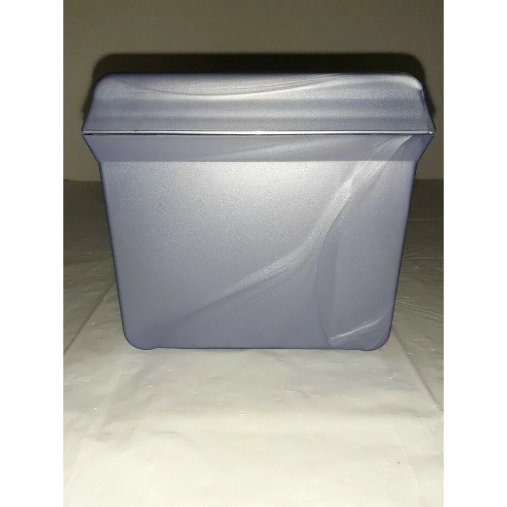 Vintage Sassaby Purple Small Makeup Carrying Case Organizer With Mirror & Tray